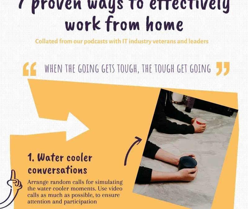 7 proven ways to effectively work from home – an infographic – PM Power ...